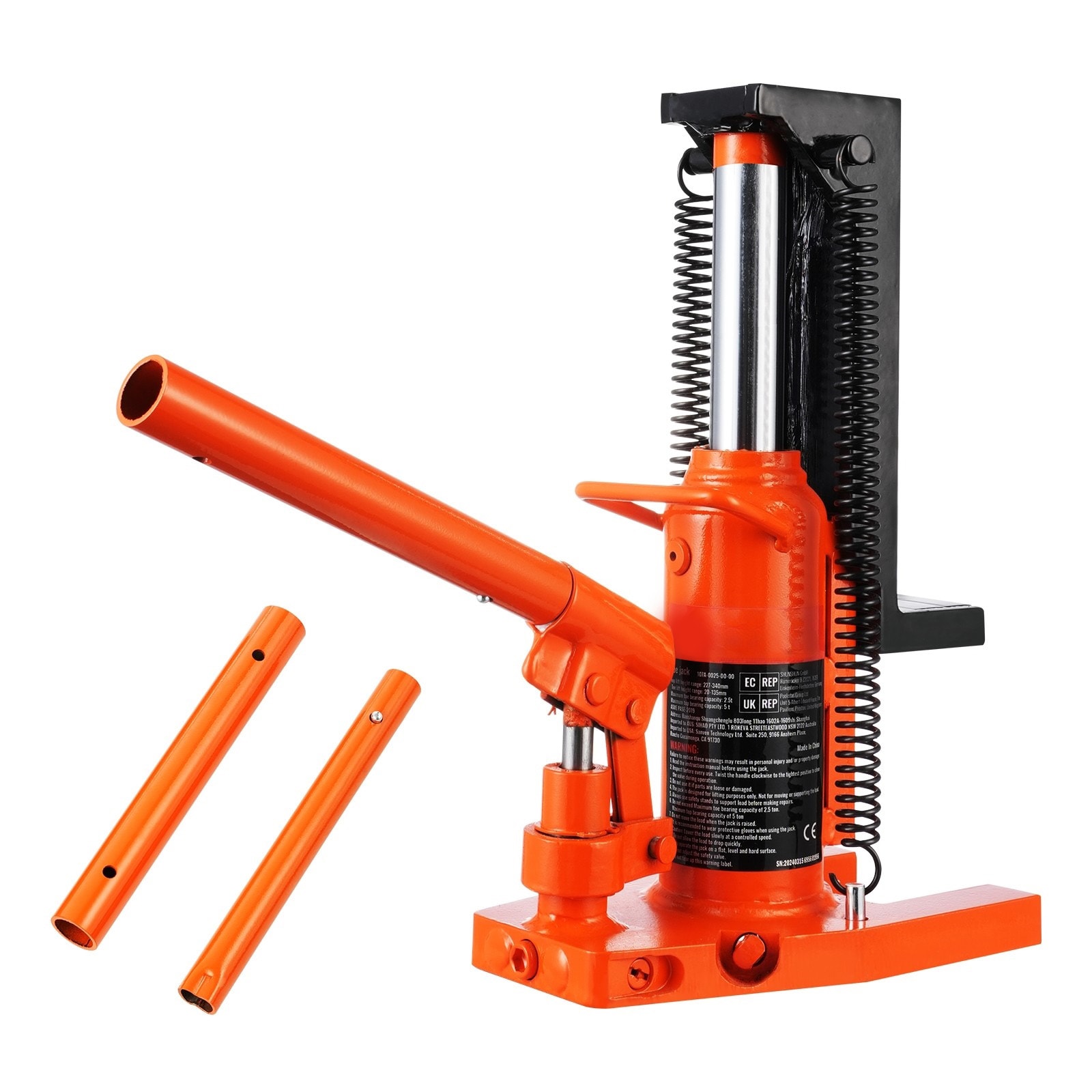 Hydraulic Toe Jack For Industrial Machinery Lifting Capacity_voghion.com